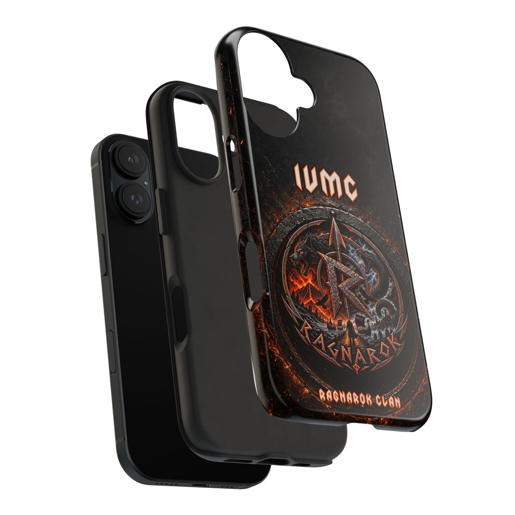 Ragnarok Clan Tough Phone Case — Viking Rune Armor Design