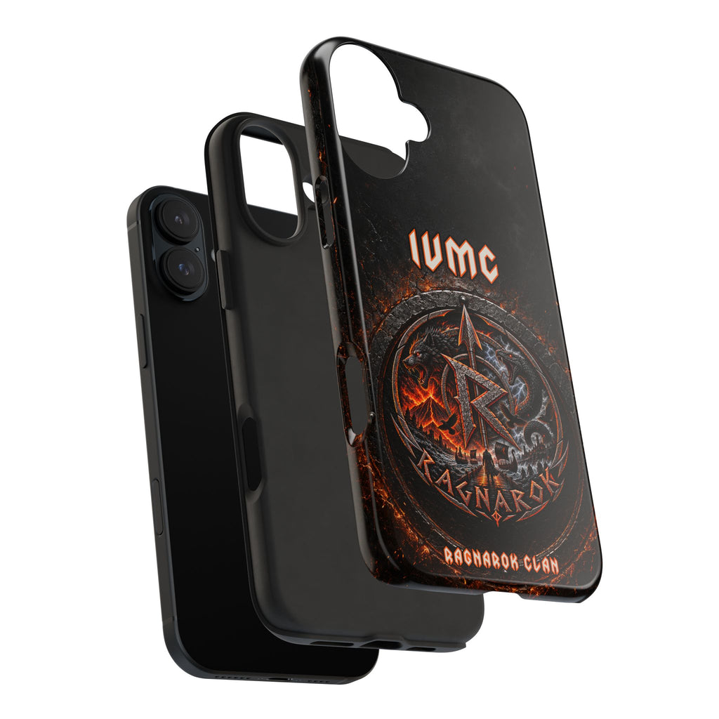 Ragnarok Clan Tough Phone Case — Viking Rune Armor Design
