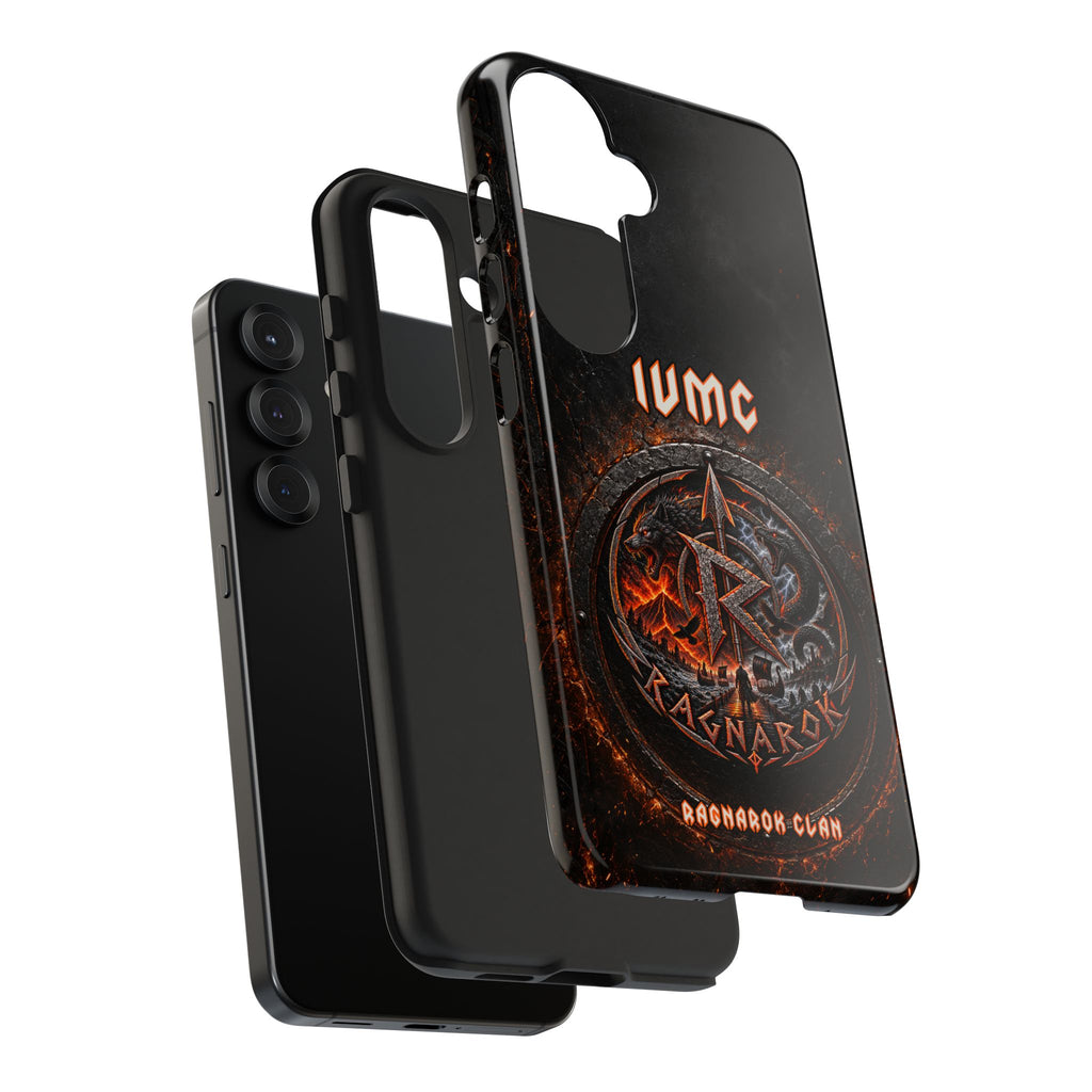 Ragnarok Clan Tough Phone Case — Viking Rune Armor Design