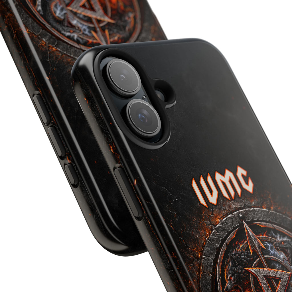 Ragnarok Clan Tough Phone Case — Viking Rune Armor Design