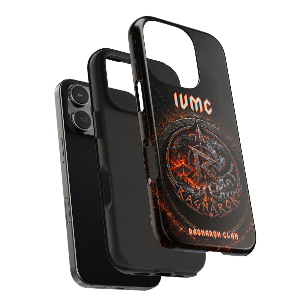 Ragnarok Clan Tough Phone Case — Viking Rune Armor Design
