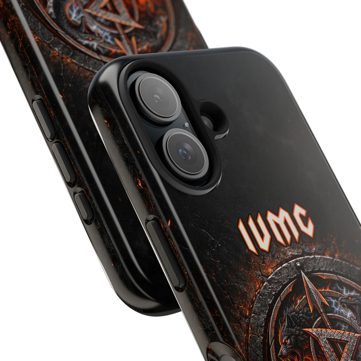 Ragnarok Clan Tough Phone Case — Viking Rune Armor Design