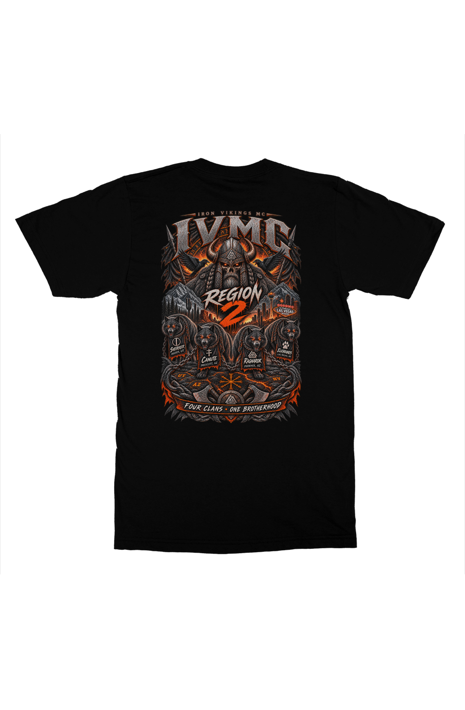 IVMC Region 2 Four Clans Member Tee