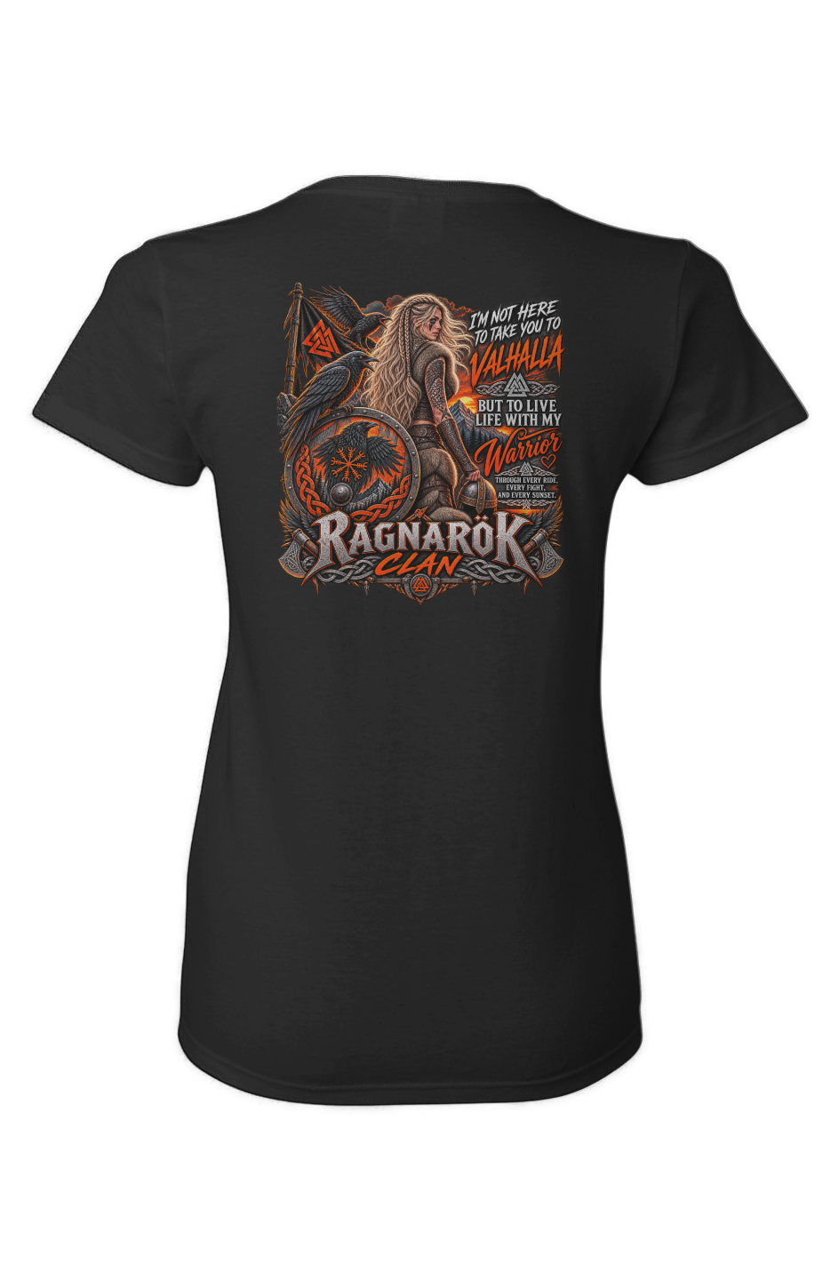 Ragnar k Shield Maiden Warrior s Journey Women s Tee