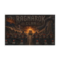 Ragnarok Clan Double-Sided Flag – Viking Longship & Motorcycle Brotherhood Banner