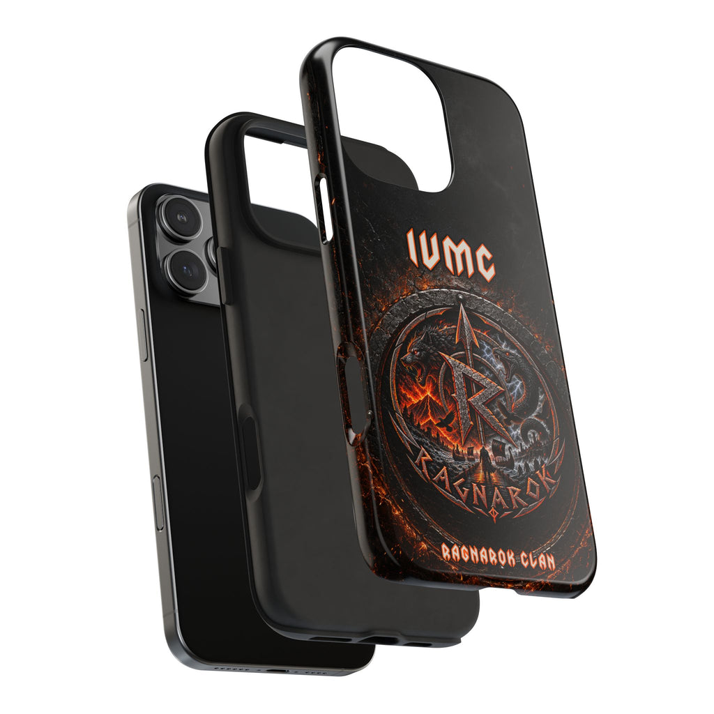 Ragnarok Clan Tough Phone Case — Viking Rune Armor Design